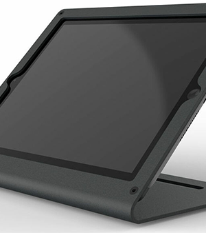 Heckler Design iPad 10.2-Inch Table Stand Black Grey w/Pivot Table