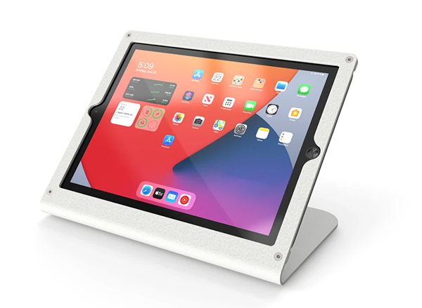 Heckler Design iPad 10.2-Inch Table Stand White w/Pivot Table