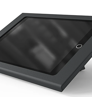 Heckler Design iPad 10.2-Inch Zoom Rooms Console Black Grey With PoE