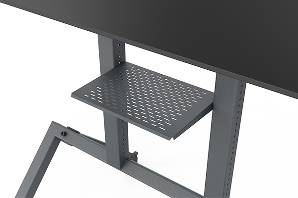 Heckler Design Control Shelf for AV Cart Black Grey