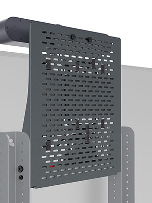 Heckler Design Device Panel for AV Cart Black Grey -H702 (1)