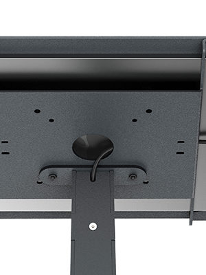 Heckler Design Kiosk Floor Stand (tablet enclosure sold separately) – Black Grey (10)