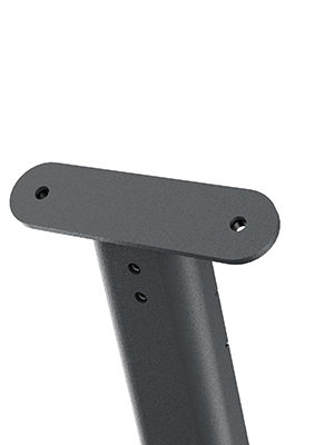 Heckler Design Kiosk Floor Stand (tablet enclosure sold separately) – Black Grey (14)