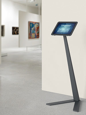 Heckler Design Kiosk Floor Stand (tablet enclosure sold separately) – Black Grey (2)