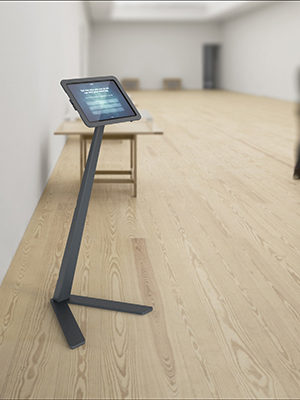 Heckler Design Kiosk Floor Stand (tablet enclosure sold separately) – Black Grey (4)