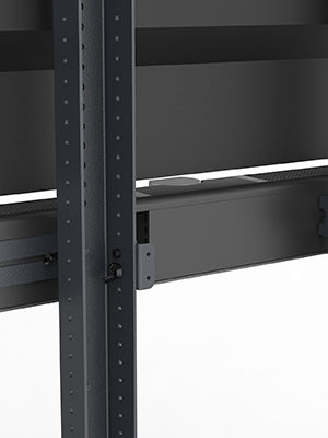 Heckler Design Sound Bar Mount for AV Cart Black Grey – (5)