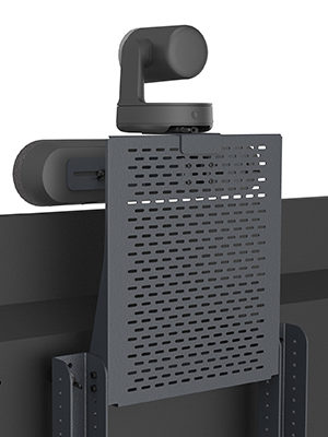 Heckler Design Sound Bar Mount for AV Cart Black Grey – (6)