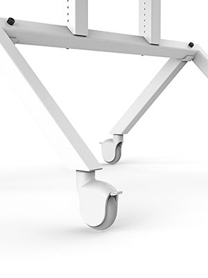 Heckler Design AV Cart - Base Configuration White