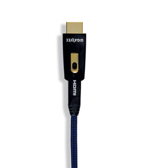 Gigavex 4K Active Fibre HDMI Cable front detail
