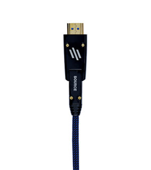 Gigavex 4K Active Fibre HDMI Cable back detail